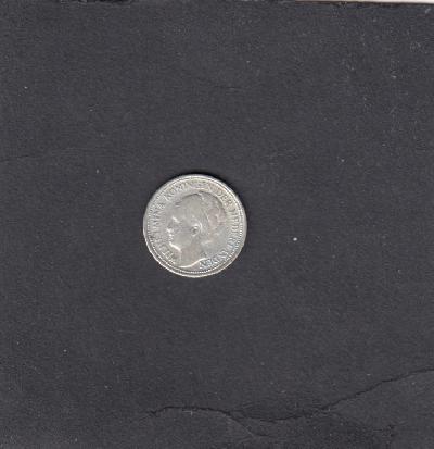 Beschrijving: 10 Cent WILHELMINA